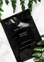 Niki Newd® Coconut Skin Mask – brightening and hydrating coconut face mask that revitalizes dry and tired-looking skin.