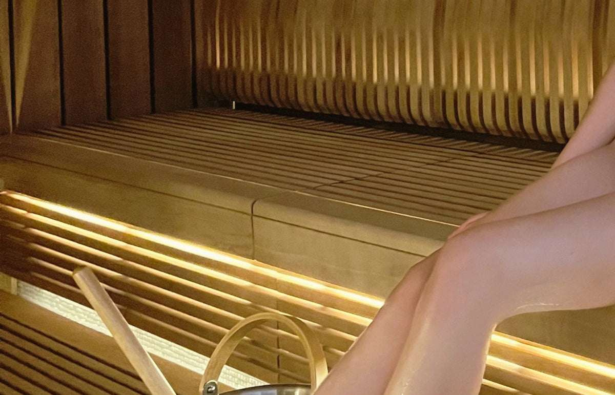 Niki Newd Finnish Sauna Ritual combining fresh Nordic skincare with traditional Finnish sauna.